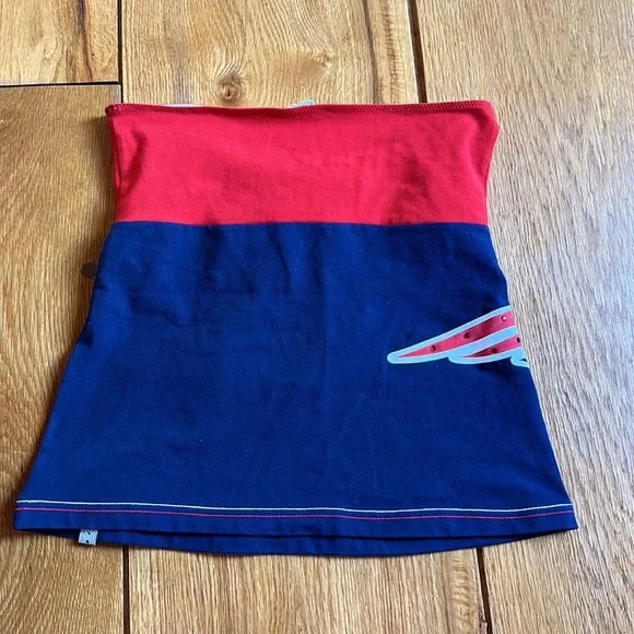 Patriots halter tube top. - Picture 2 of 4